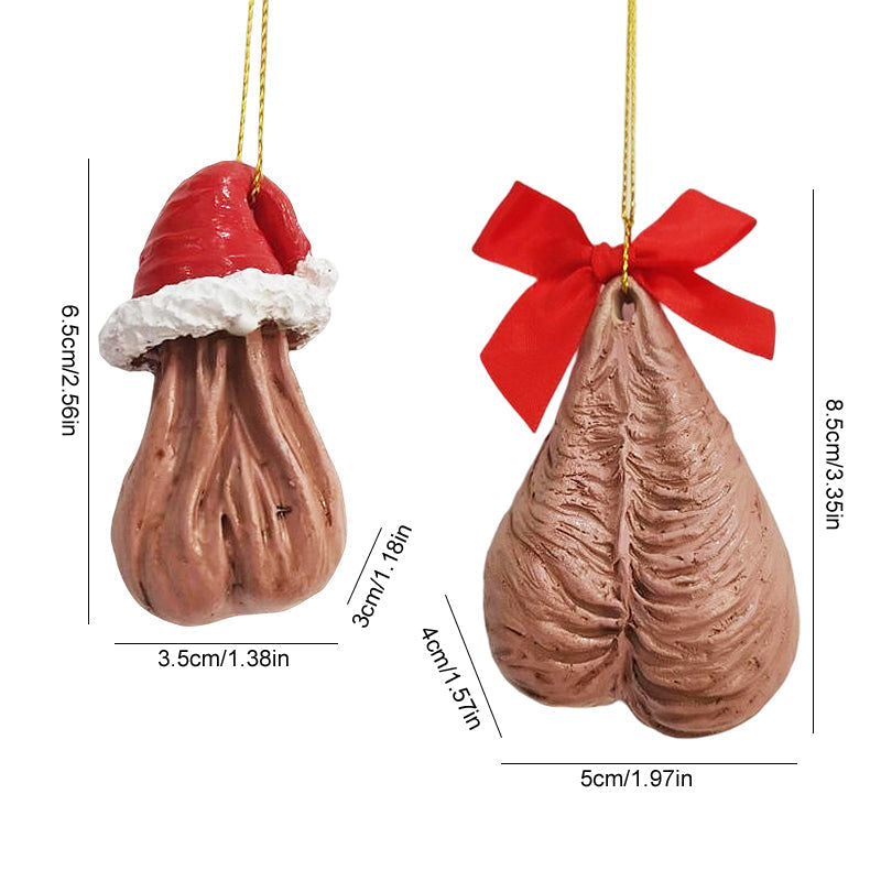 Brehn | Lustige 3D Kugeln Weihnachtsbaum Ornament