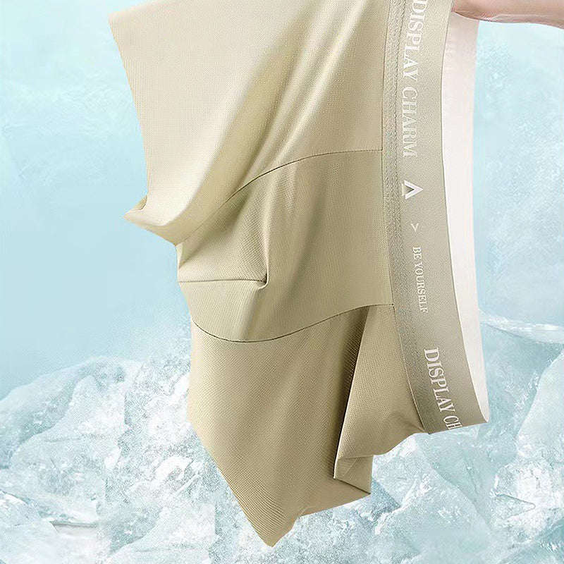 Atmungsaktive Herrenunterwäsche aus Eisseide
