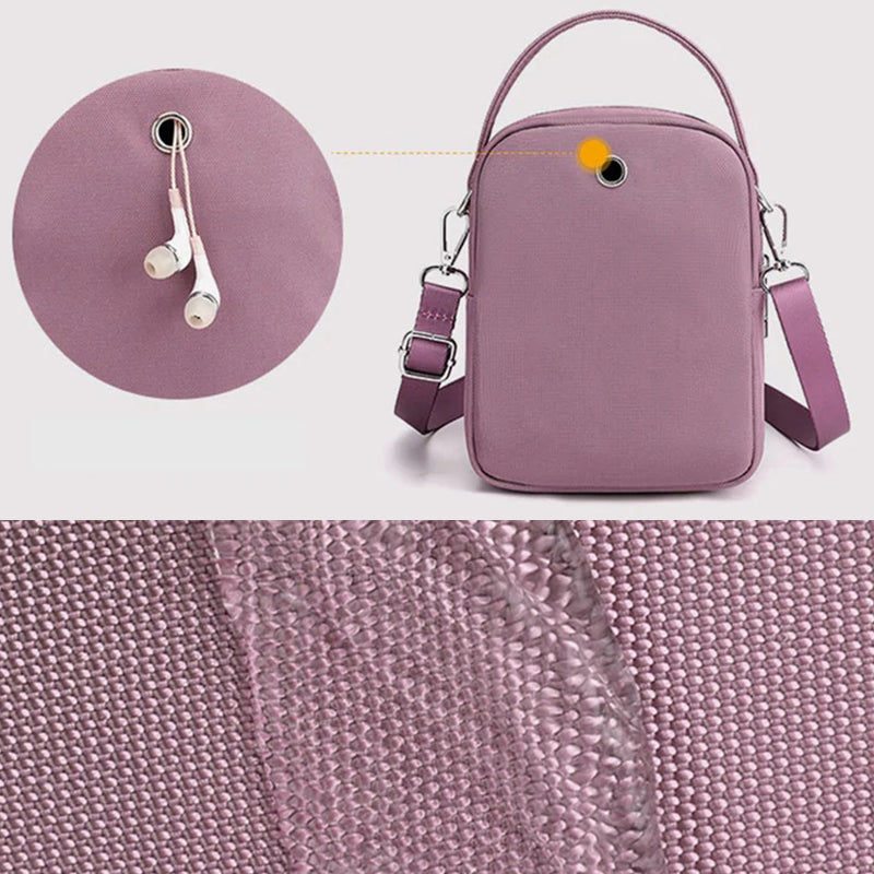 Leichte wasserdichte Umhängetasche mit mehreren Taschen | Brehn