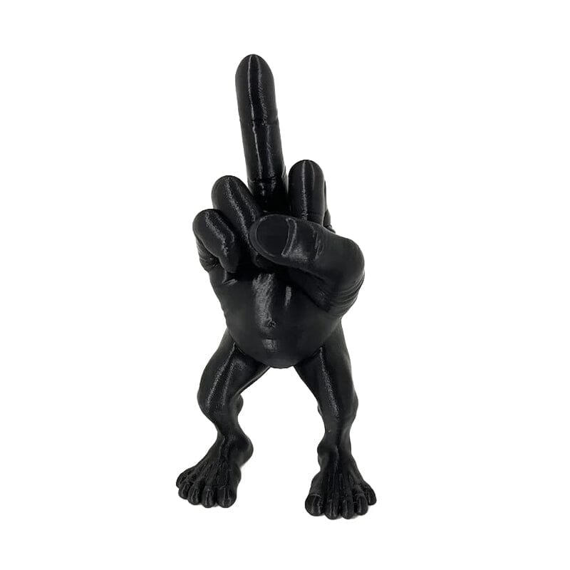 Mittelfingerfigur mit Beinen | Brehn