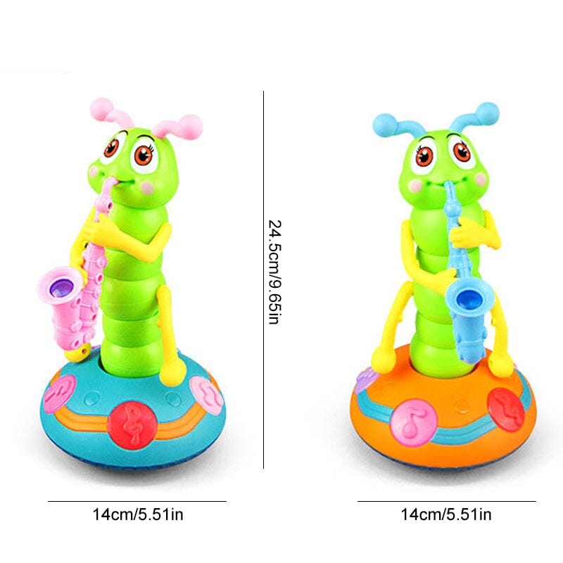 Brehn | Kinder Elektrische Raupe Saxophon Spielzeug