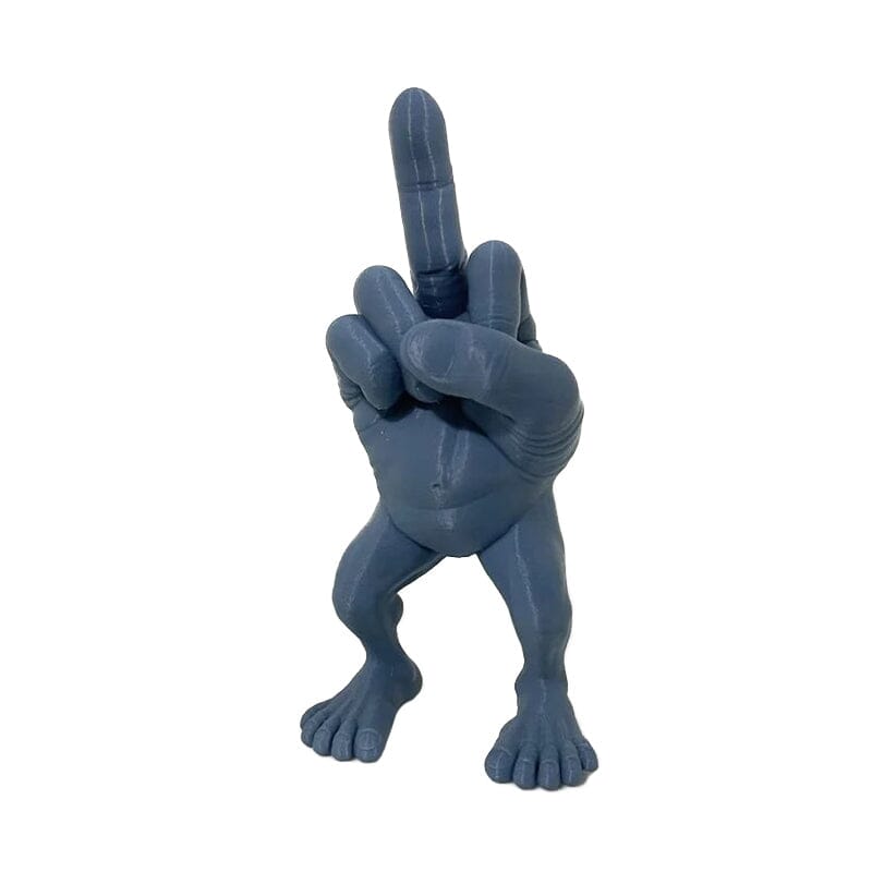 Mittelfingerfigur mit Beinen | Brehn