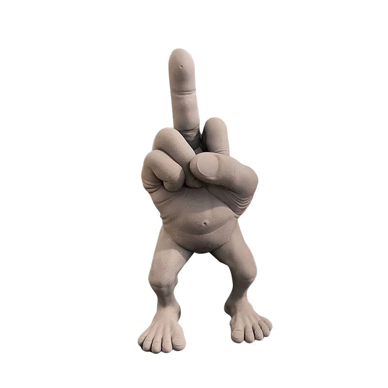 Mittelfingerfigur mit Beinen | Brehn