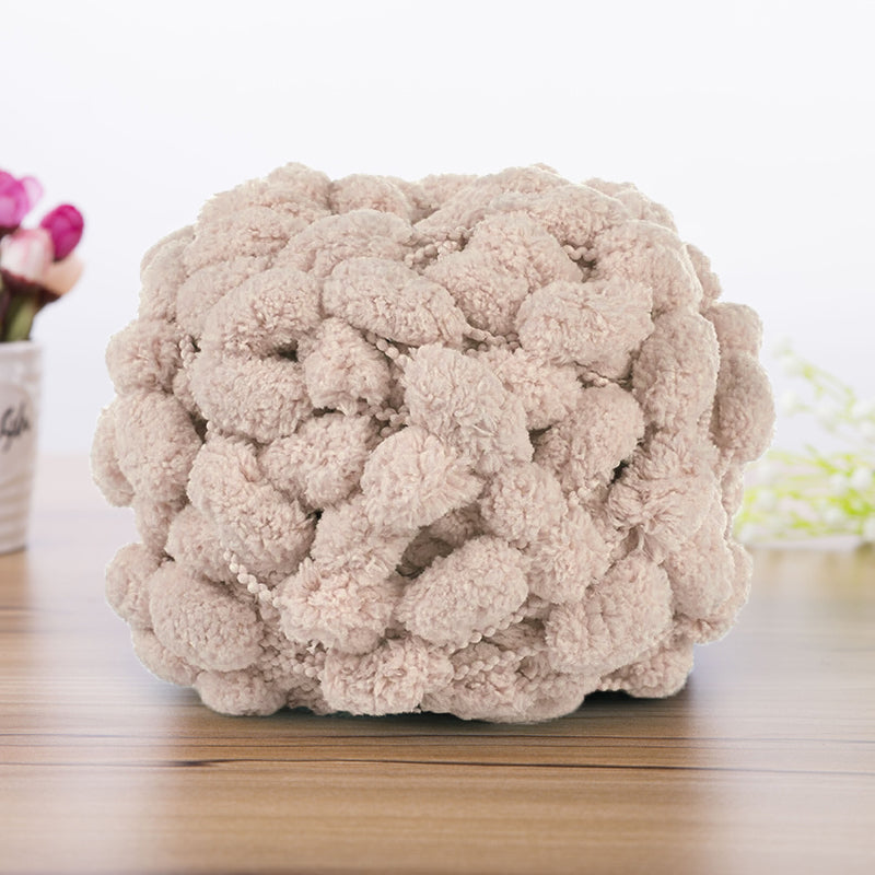 Winter DIY geflochtenes grobes Perlengarn | Brehn