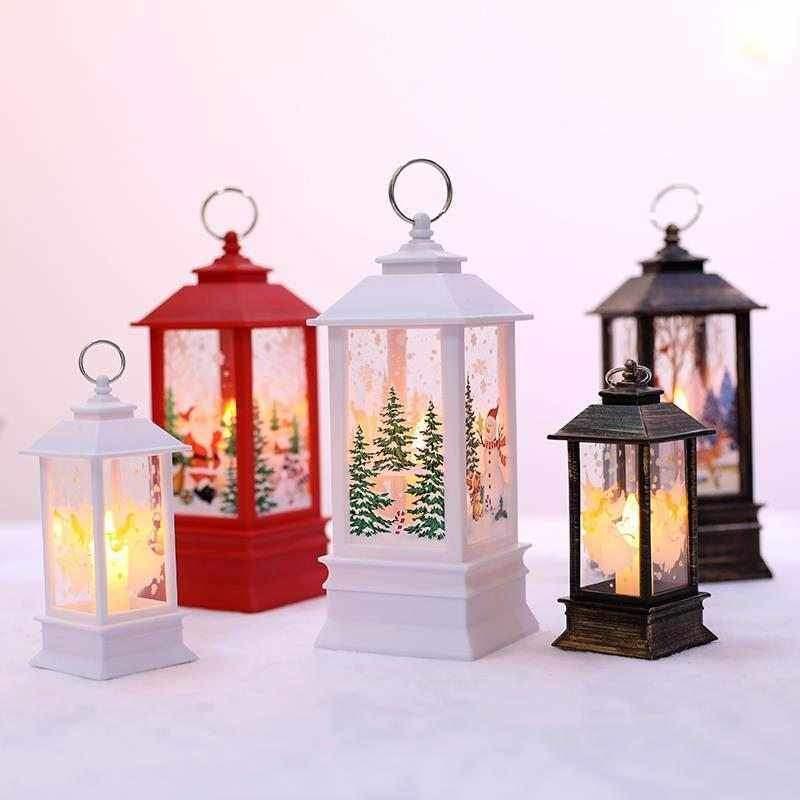 Brehn | LED-beleuchtete drehende Weihnachtslaterne