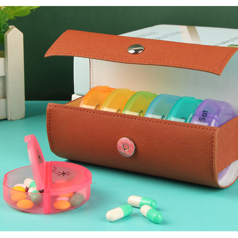 VIvolux | 7-Tage Wellness Keeper Medizin Tablettenbox