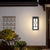 Modern Industrial Kubus Aluminium Akryl LED Wasserdicht Außen Wand Sconces Lampe Für Außenpatio | Brehn