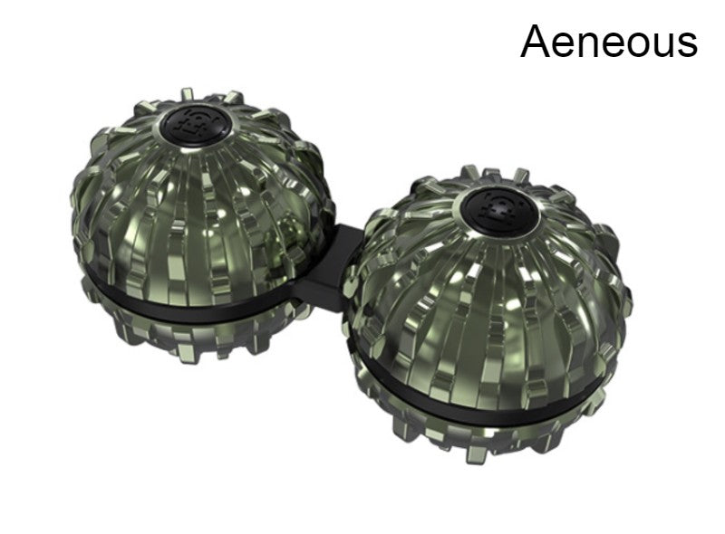 Brehn | Tragbarer Anti-Stress Körpermassager Ball, aus Zinklegierung Material, für Erwachsene und Kinder