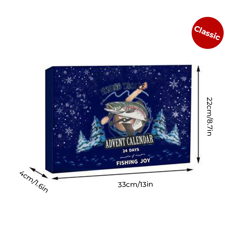 Brehn | 24 Tage Weihnachts Countdown Angelgeräte Set