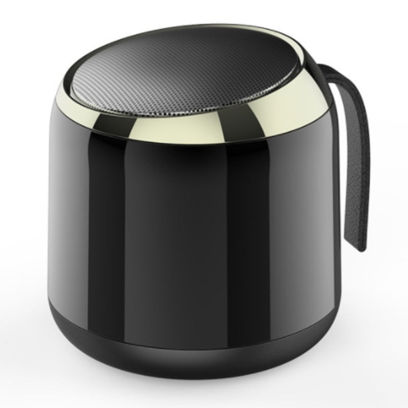 Brehn | Tragbarer Mini-Wireless-Bluetooth 5.0 Lautsprecher, mit coolem Metallschalengehäuse, langer Akkulaufzeit und weitgehend kompatibel mit Telefonen und Tablets, für Büro, Zuhause und mehr