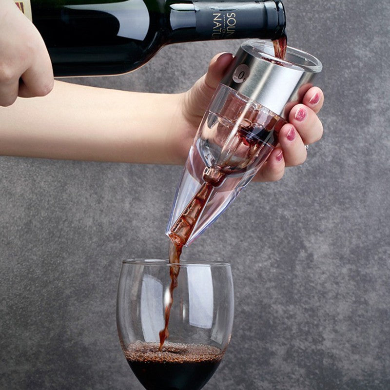 Brehn | Verstellbarer tragbarer Weinausgießer, für Zuhause, Party, Familie, Weihnachten
