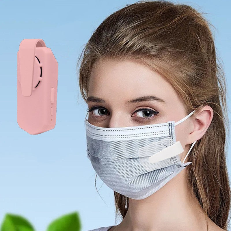 Clip-on wiederaufladbarer Gesichtsmasken Mini Ventilator, für Radfahren, Laufen, Outdoorsport | Brehn