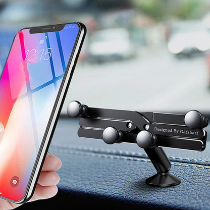 Brehn | Gravity Handyhalter für Auto, mit Auto-Klemm-Design, kompatibel mit den meisten Smartphones