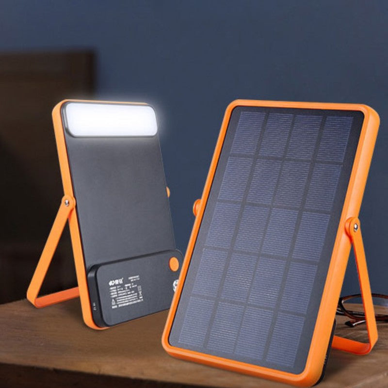 Brehn | Multifunktionale Solarleuchte, mit 3000mAh, 2 Lichtmodi & USB wiederaufladbar, für Gärten, im Freien, Terrasse, Balkon & mehr