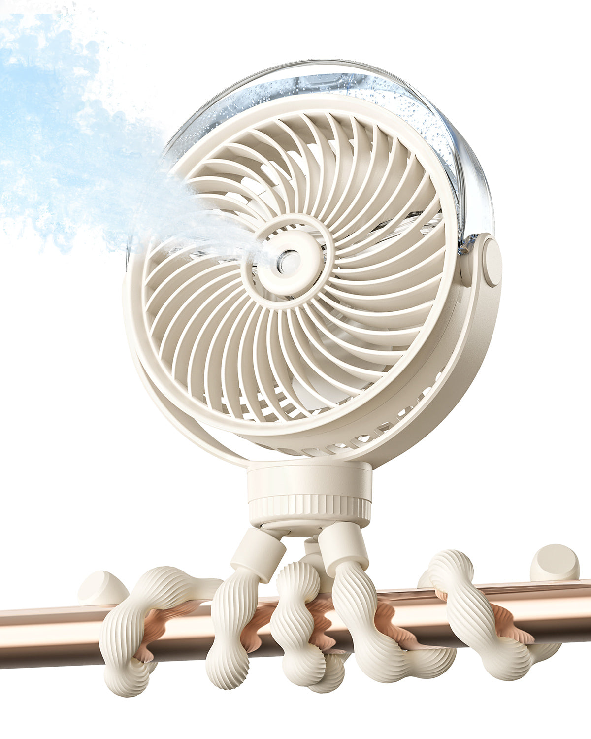 Misting Kinderwagens Fan – Tragbarer Babyfan mit Spray | Brehn