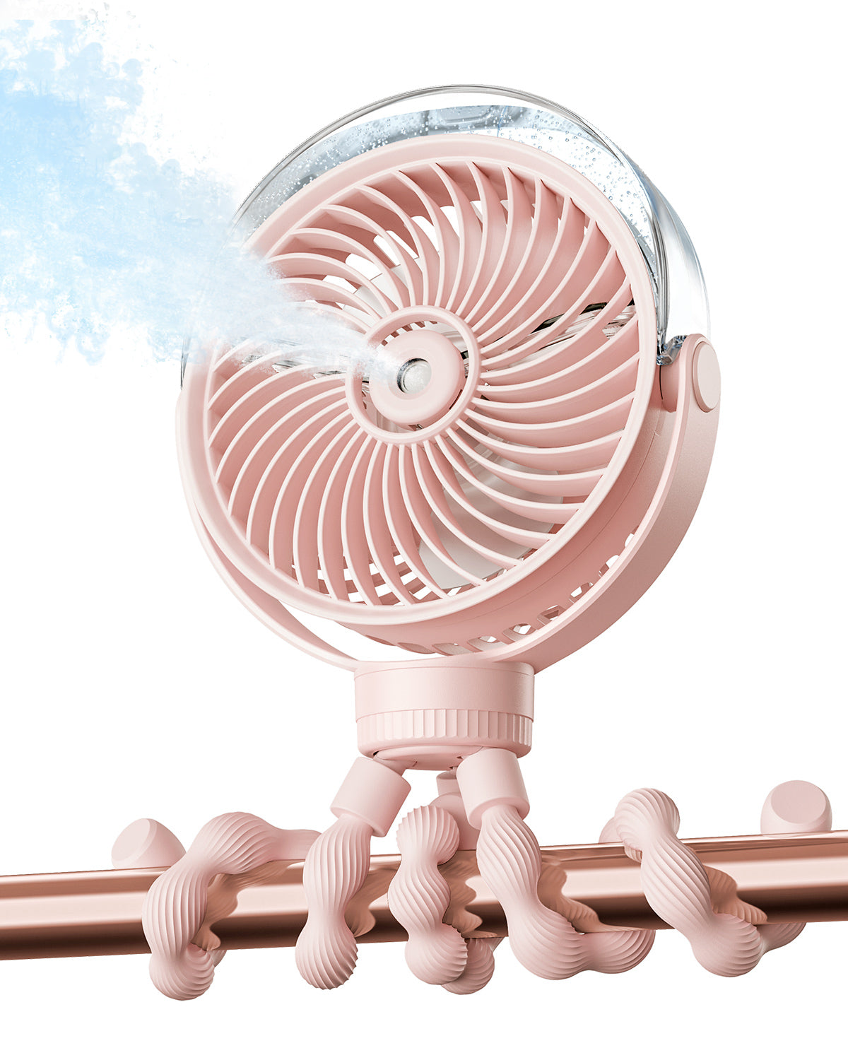 Misting Kinderwagens Fan – Tragbarer Babyfan mit Spray | Brehn