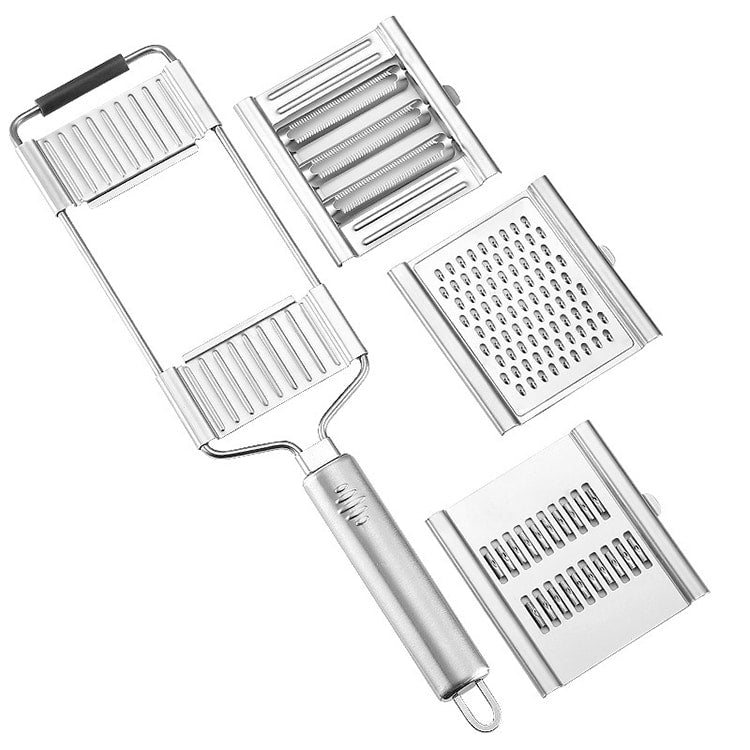 Reibe 3-in-1 Edelstahl - für Gemüse, Obst etc. | Brehn