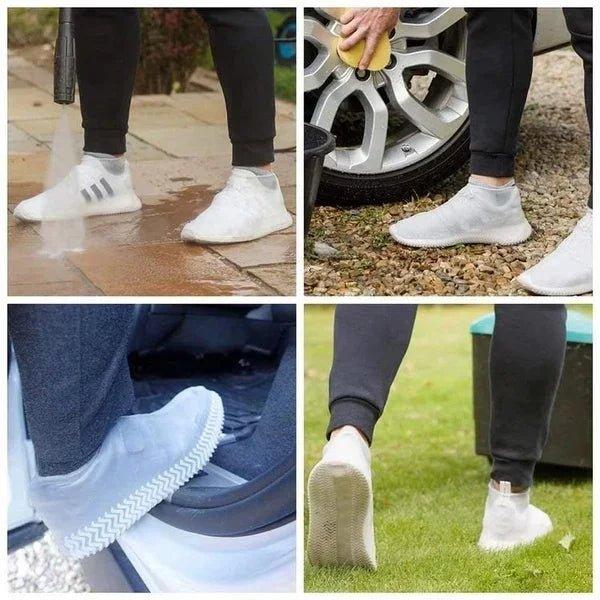 ShoeCover Sag auf Wiedersehen zu nassen Schuhen und Hallo zu trockenen Füßen. | Brehn