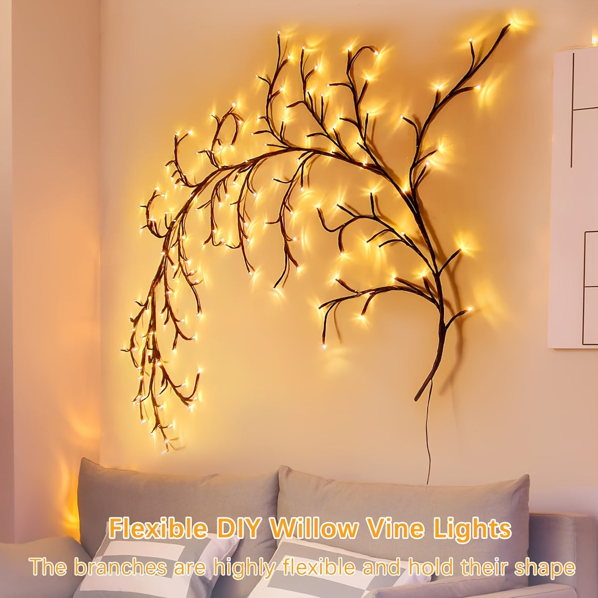 Brehn | Wandleuchten mit LED-Willow-Branch-Design