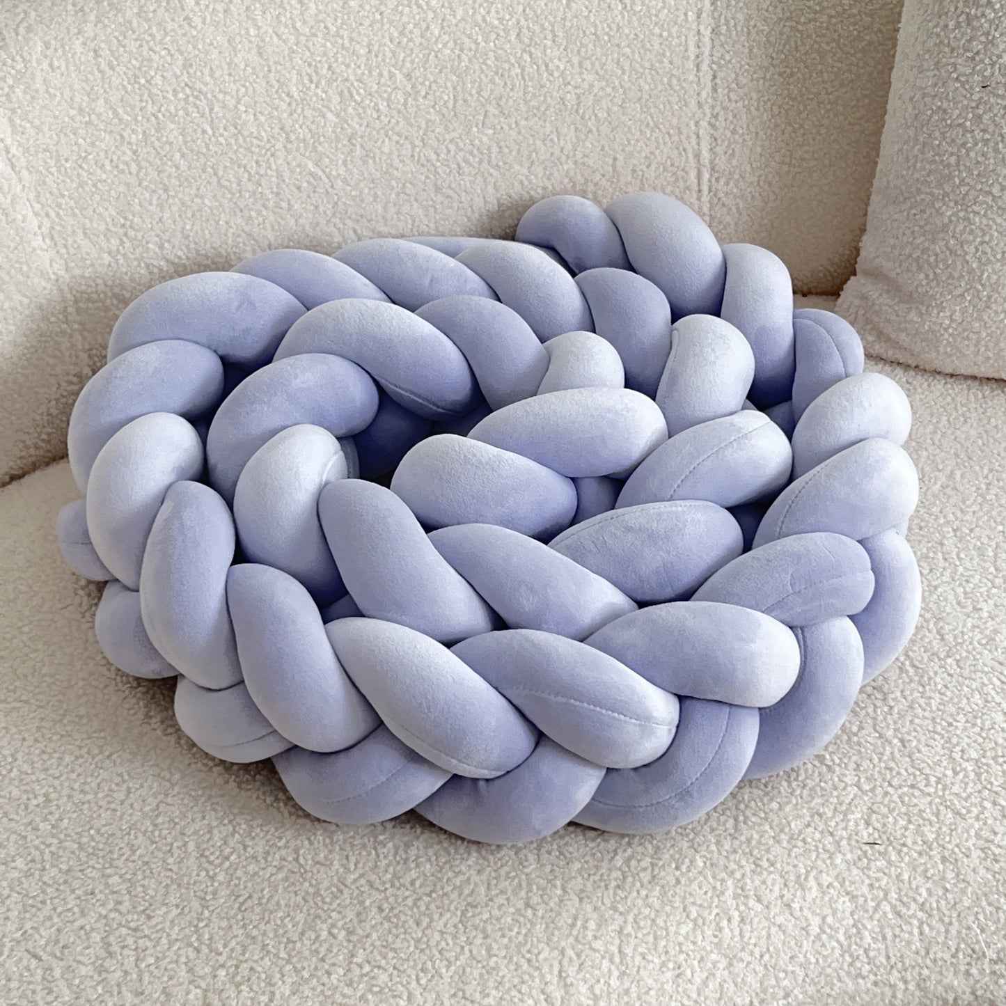 Brehn | WaveCushion - Moderner Waschbarer Bodenkissen mit Geometrie