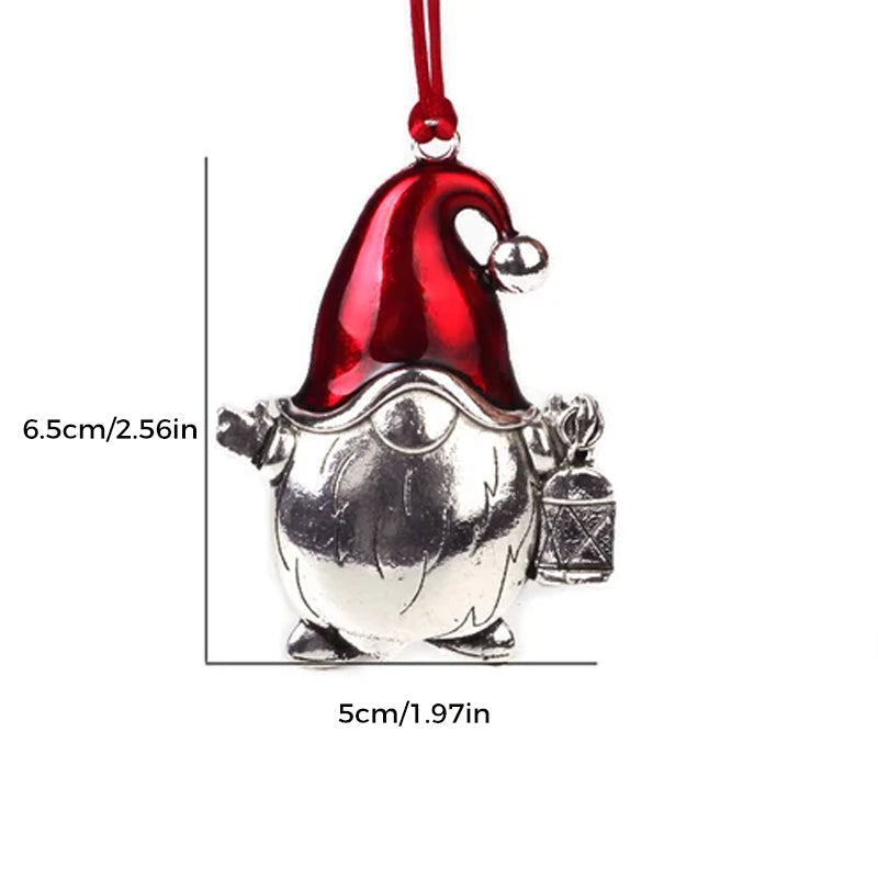 Weihnachtsdekoration aus massivem Zinn