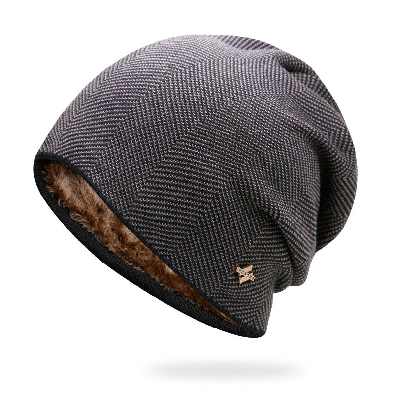 Strickmütze aus Wolle