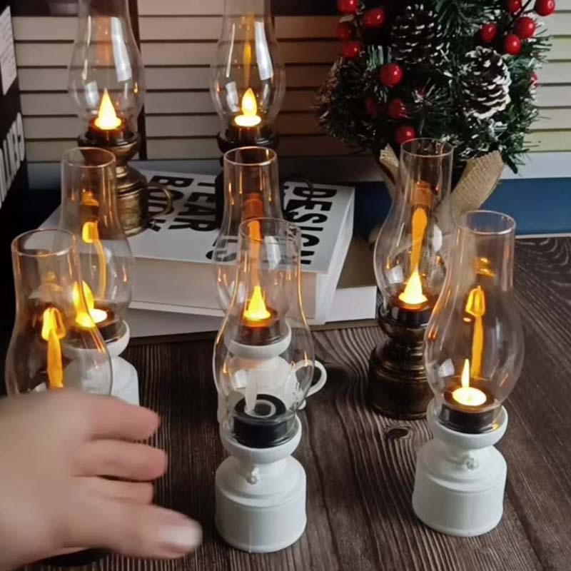 Elektrische LED Vintage Öllampe | Brehn