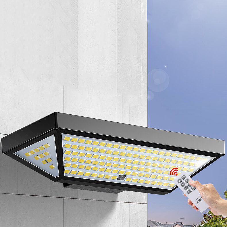 Einfaches Solar-Trapez-LED-Multifunktions-Außen-Wasserdicht-Garten-Wandleuchten-Lampe | Brehn