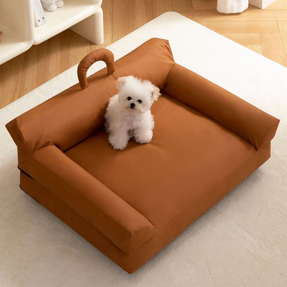 Erhöhtes Haustier-Sofa-Bett Stilvolles Wasserdicht Ergonomischer Komfort | Brehn