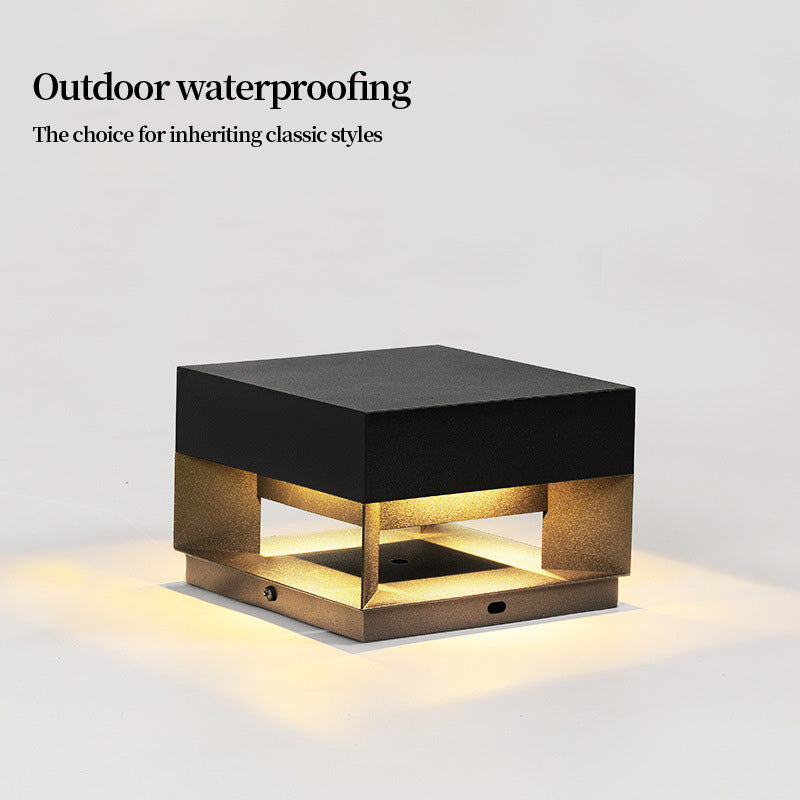 Brehn | LumaCast LED Außenleuchte | Moderne Edelstahl-Lampe | Wasserdicht | Garten & Landschaftsbeleuchtung