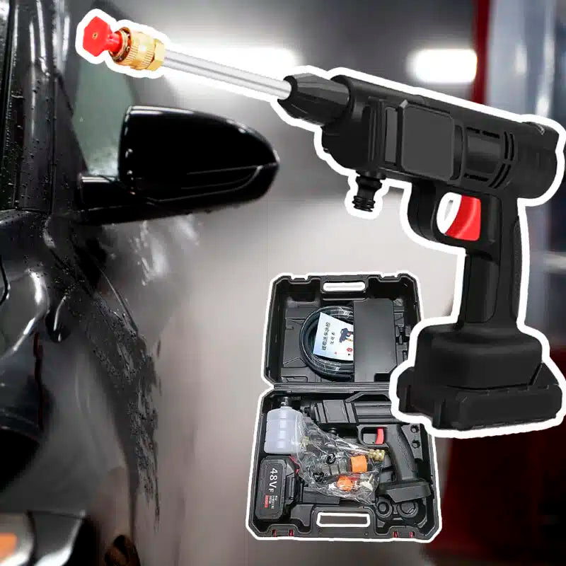 Hochdruckreiniger tragbar 7 bar/101 PSI – mit Akku inkl. Ladegerät – | Brehn
