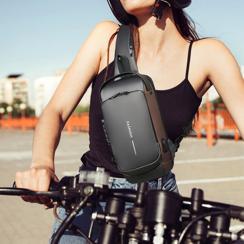 Brehn | Passwort Diebstahlsichere Brusttasche