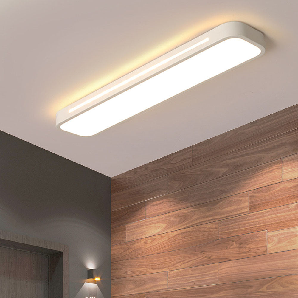 Nordische minimalistische lange LED-Deckenleuchte