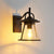 Wasserdichte Glasscone-Schirm 1-Licht Außenwandlampe | Brehn