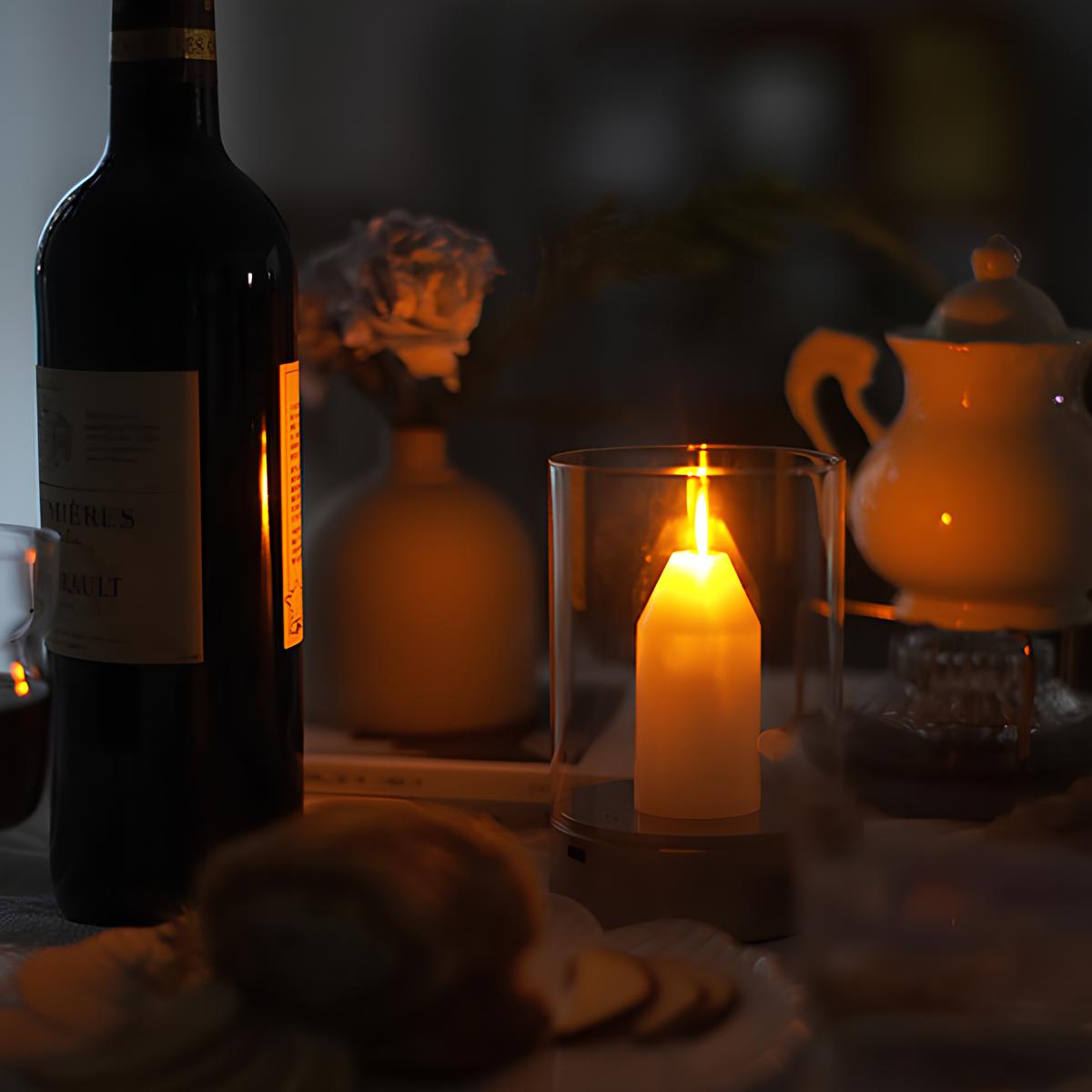 Drahtlose LED Kerzenlampe - LumiCandle | Brehn
