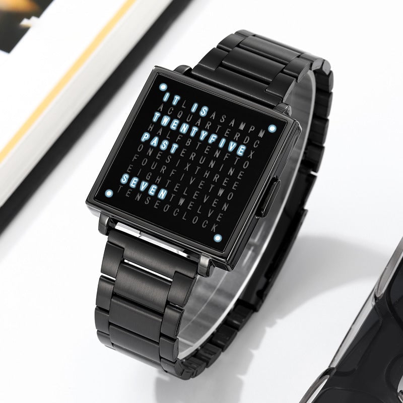 Brehn | Kreative Feinstahl Unisex-Uhr