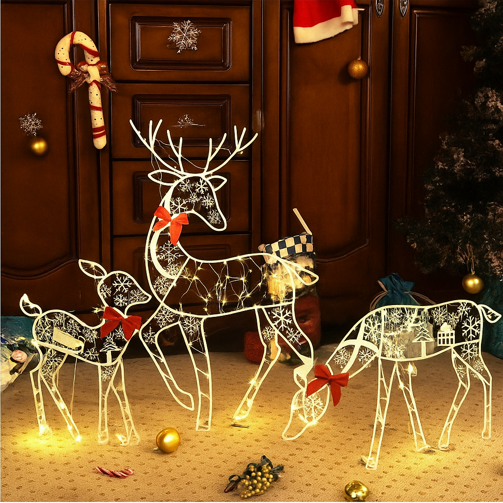 Brehn | Weihnachtsdekorationen Leuchtendes Rentierfigur