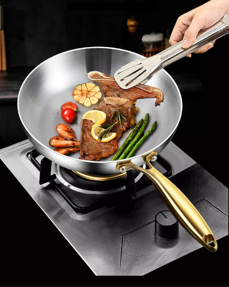 ChefSteel – Professionele RVS Koekenpan voor Gas & Inductie | Brehn