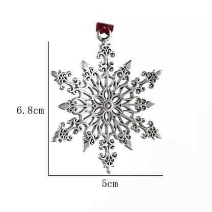 Weihnachtsdekoration aus massivem Zinn
