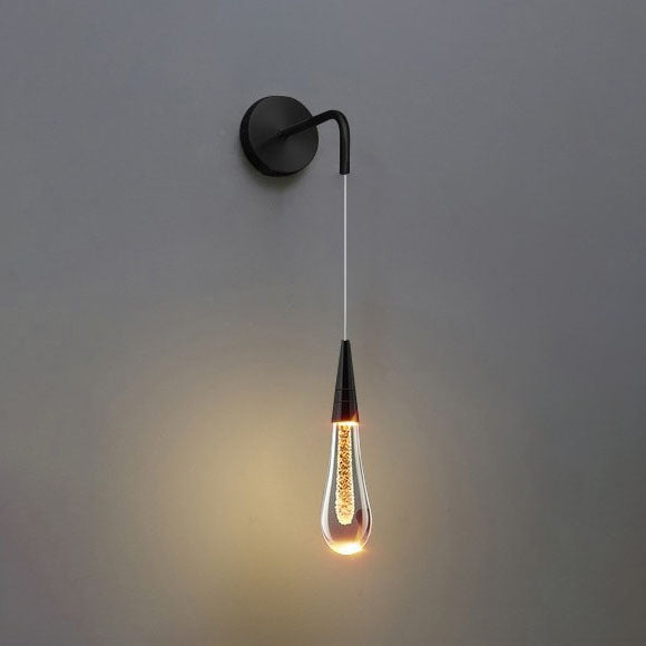 Brehn | LumeTear Luxus LED Wandleuchte | Teardrop Design | Dimmbar | Für Schlafzimmer & Wohnzimmer
