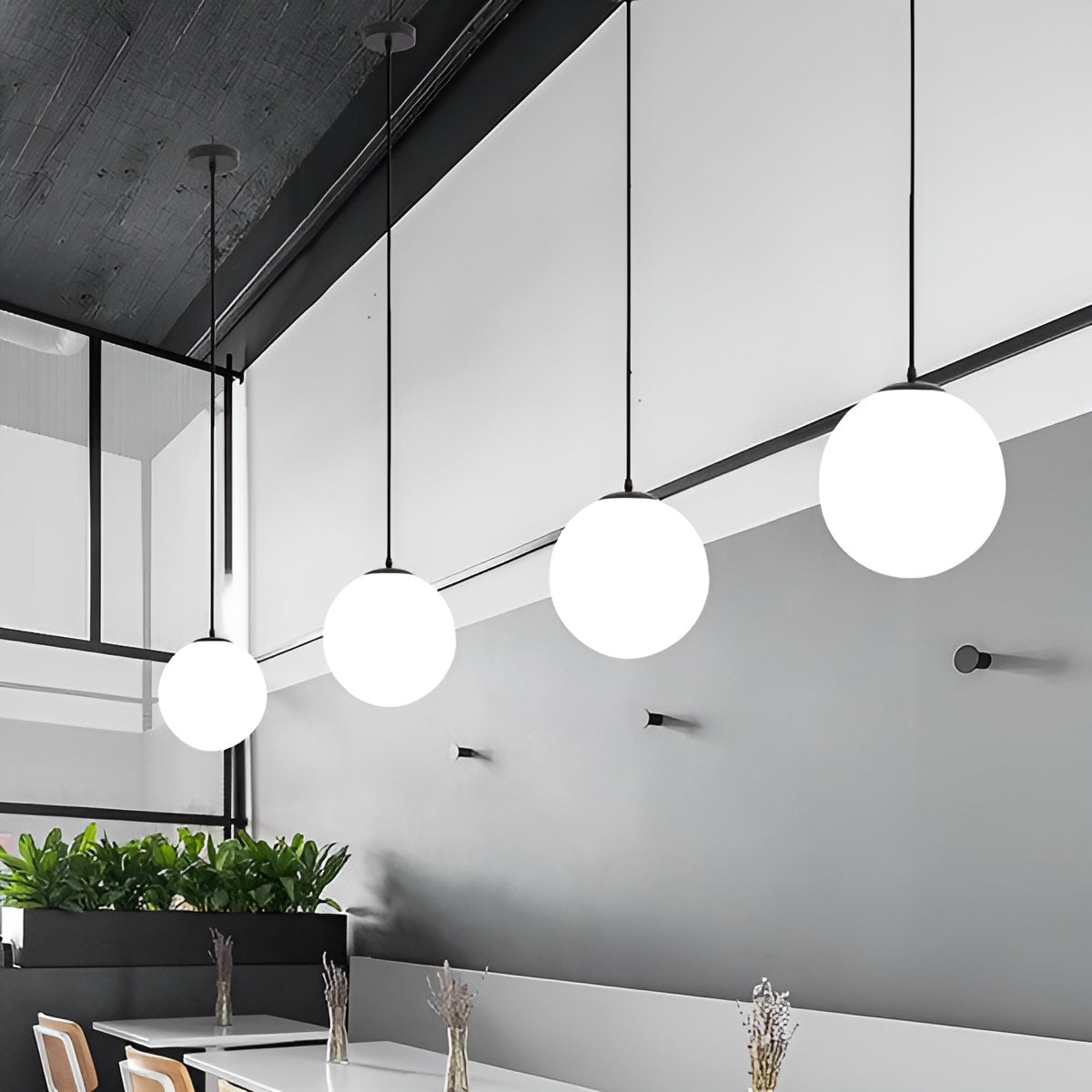 Metall-Pendelleuchte – Modernes Design | Perfekt für Esszimmer und Wohnzimmer