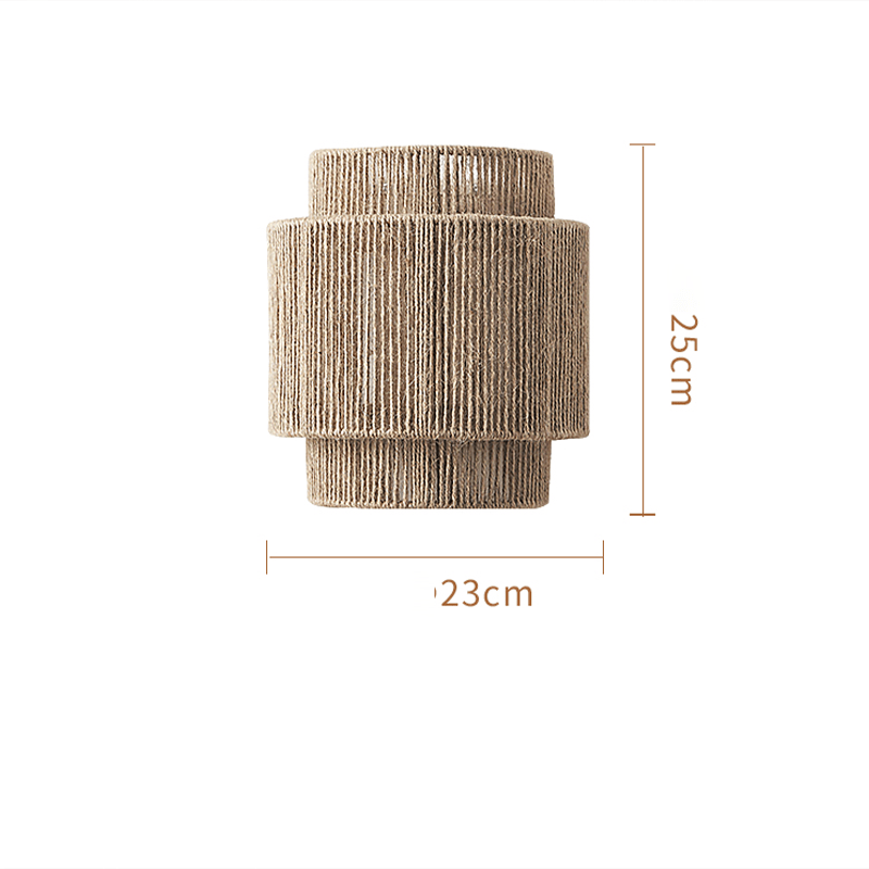 Vintage LED-Lampe Bohemian-Weide Natürlicher Touch | Brehn