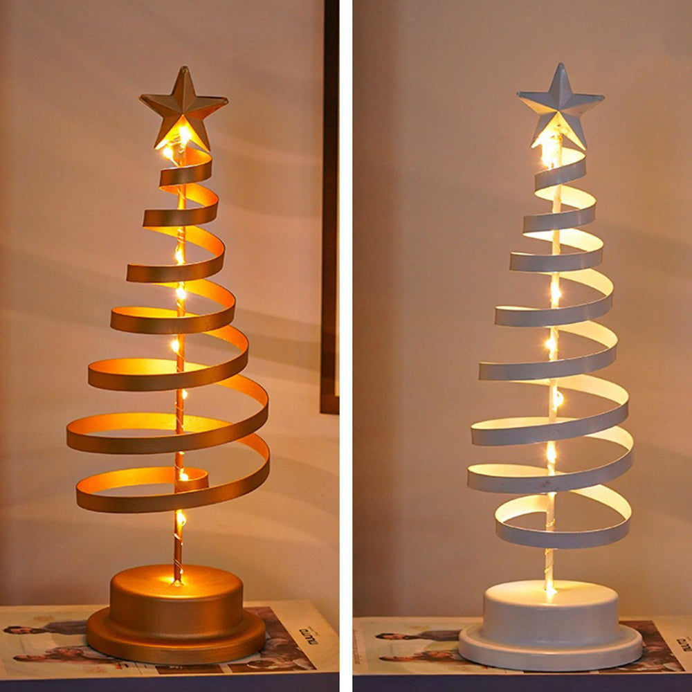 Brehn | Tischlampe mit LED-Lichtern und Metallbaum