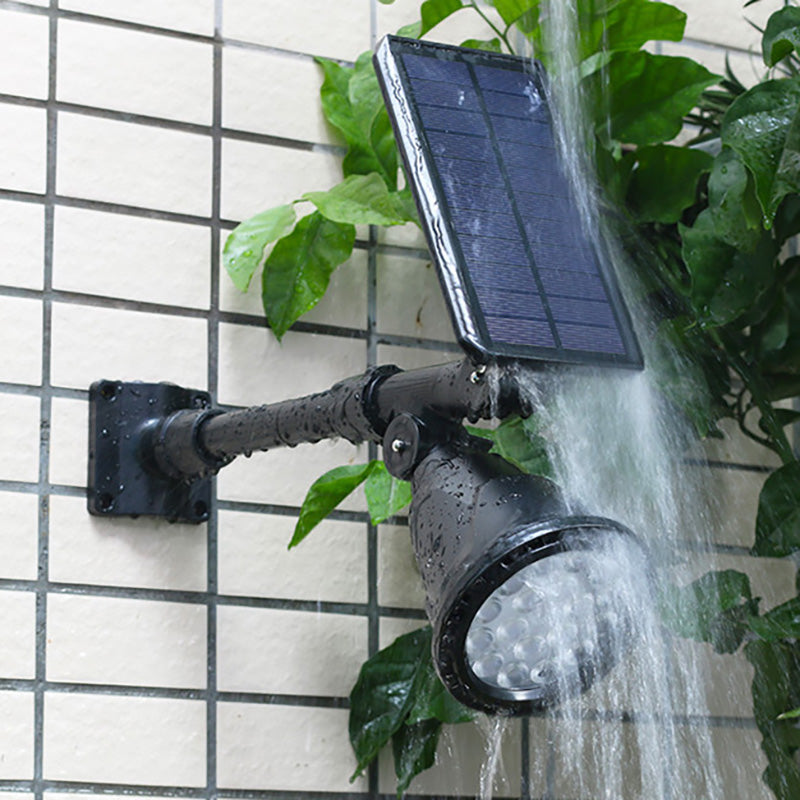 Zeitgenössische industrielle ABS Solar wasserdichte LED-Spotlight Rasen-Einstecklicht für Außenbereich Terrasse | Brehn