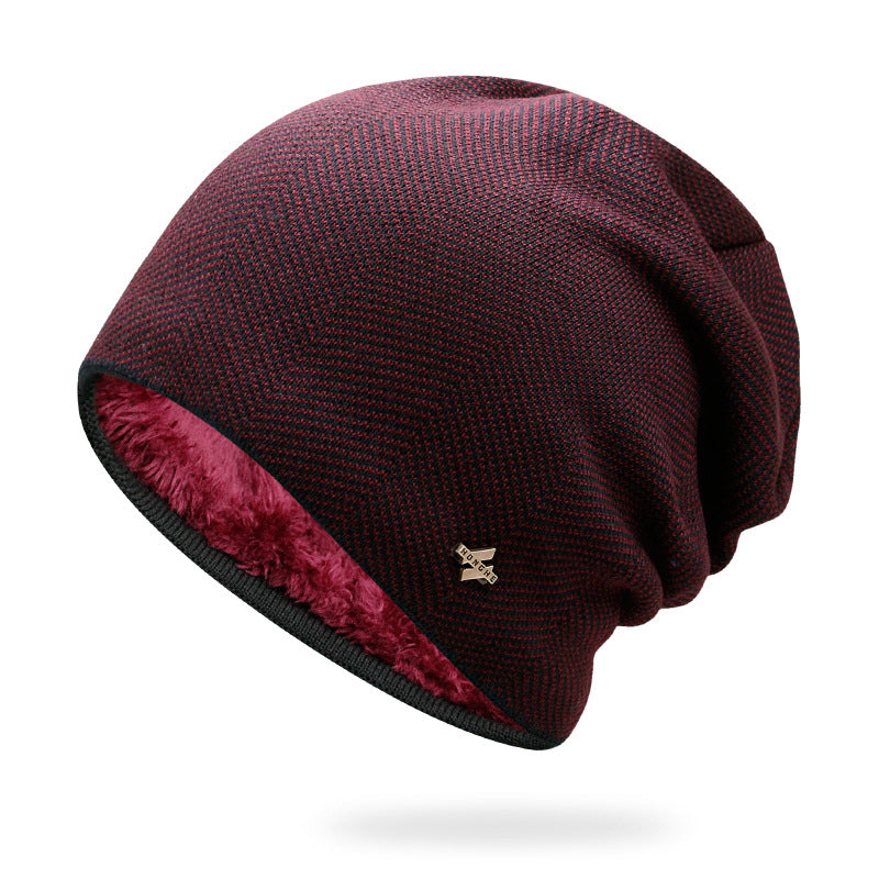 Strickmütze aus Wolle