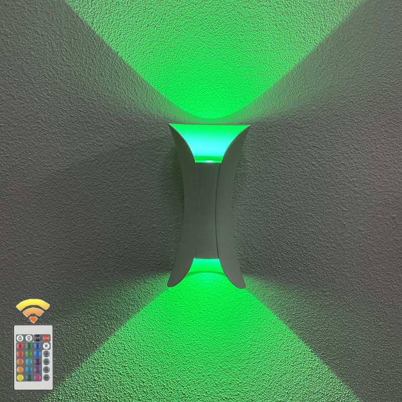 Modern Minimalist Wasserdicht Rechteck Aluminium LED Wand Sconce Lampe Für Outdoor Patio | Brehn