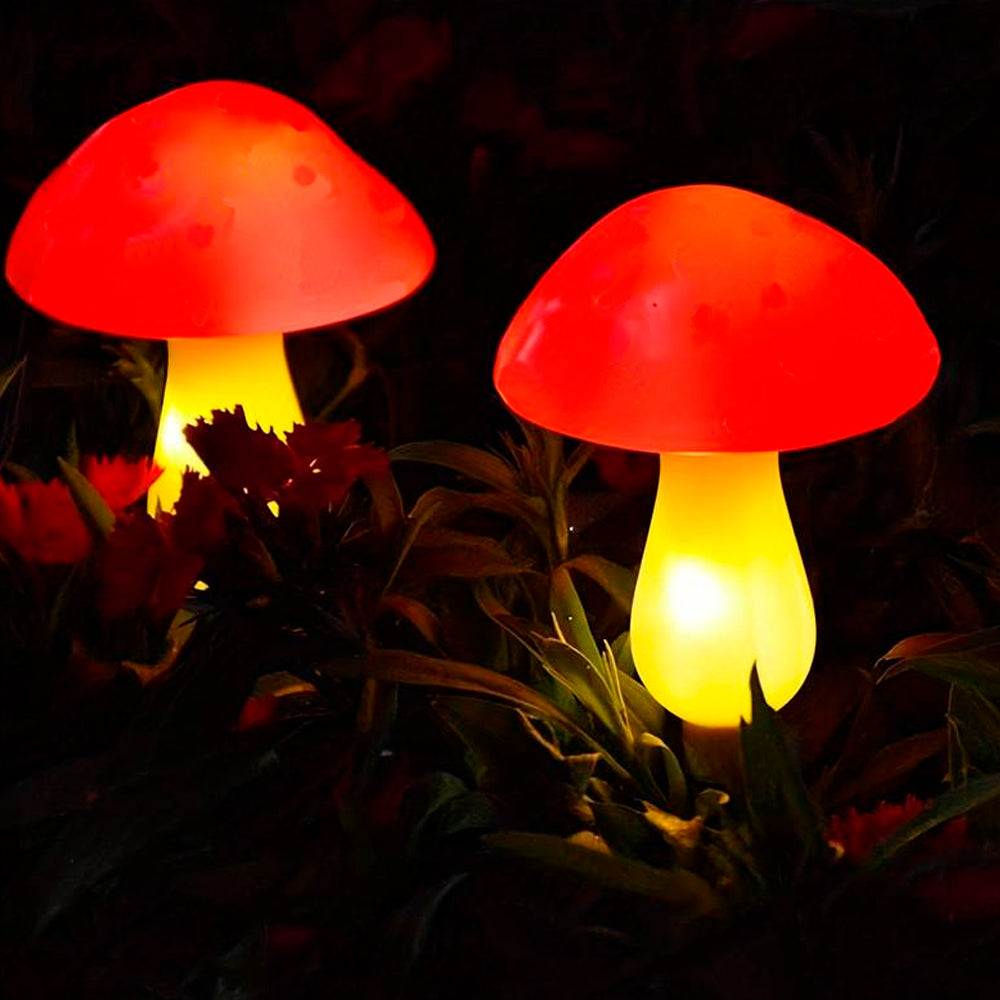 Solar LED Lampe - 3 Stück - Pilze | Brehn