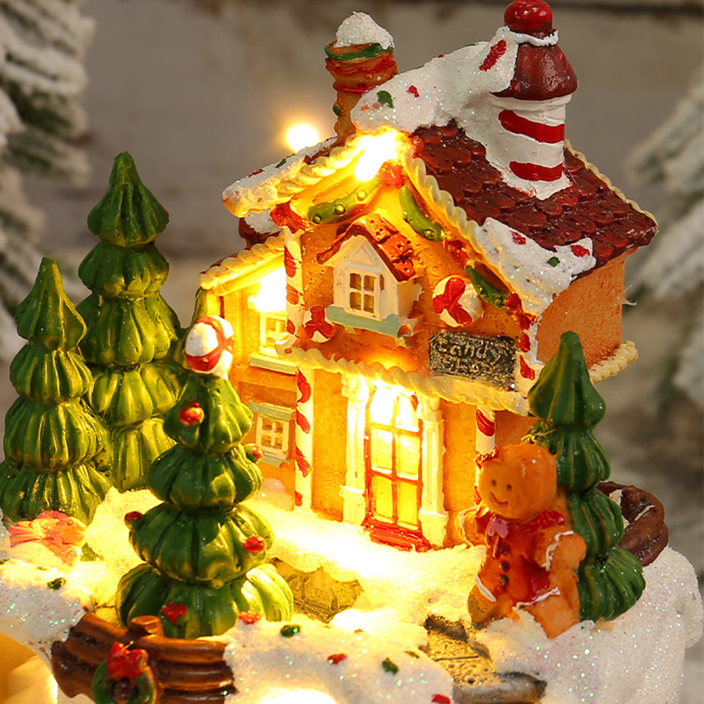 Brehn | Weihnachtsornament mit LED-Lichtern und Musik