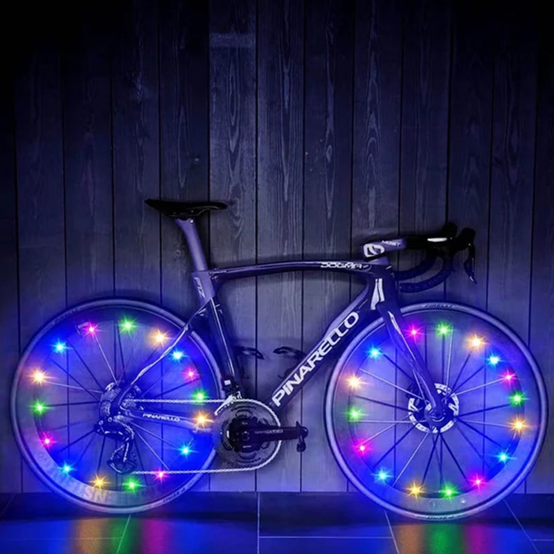 Wiederaufladbare Fahrradreifenlichter