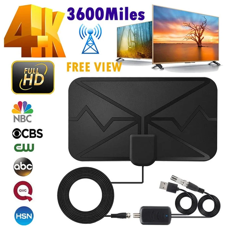 2023 Upgrade DIGITAL HDTV ANTENNE 4K | Brehn